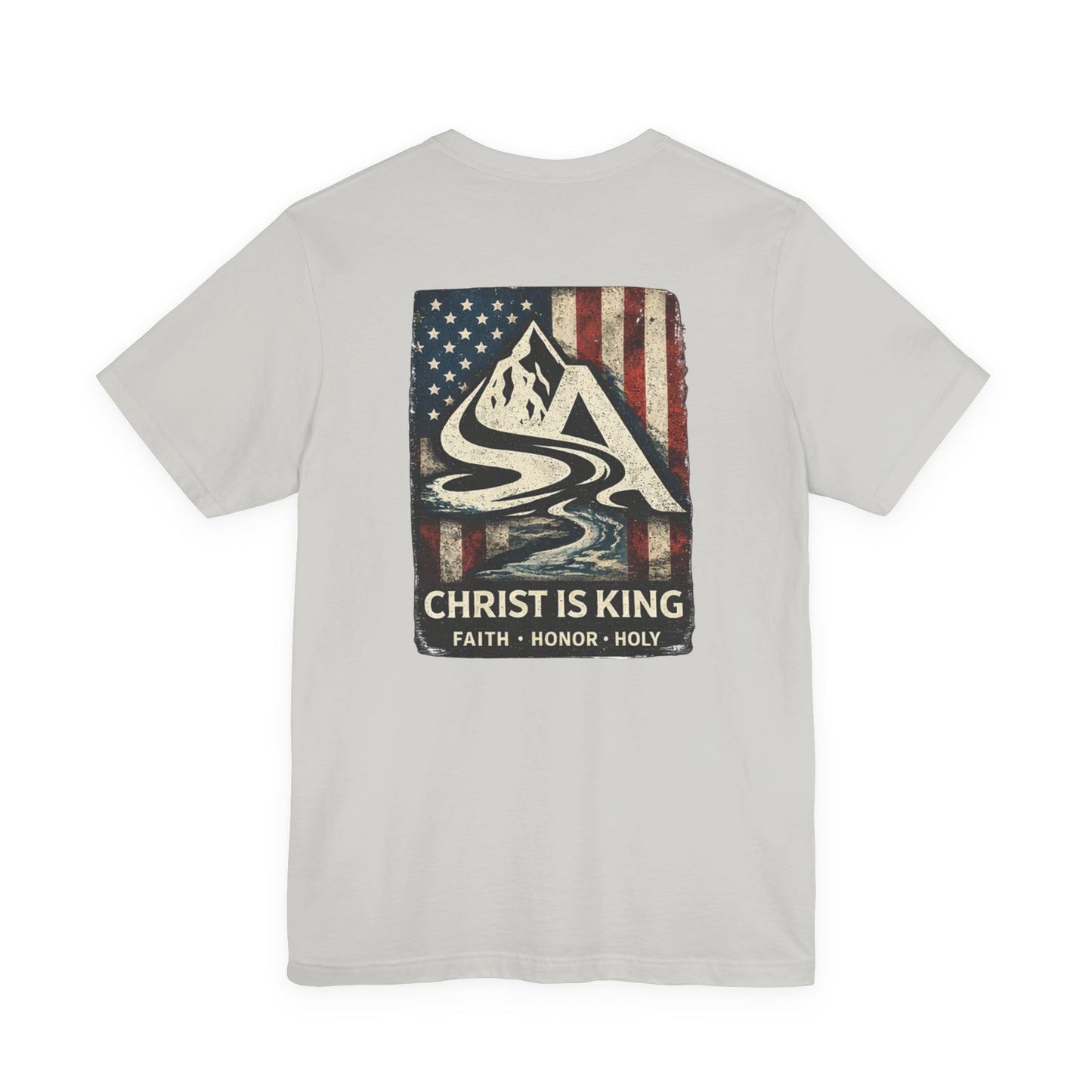 Christ Is King American Flag