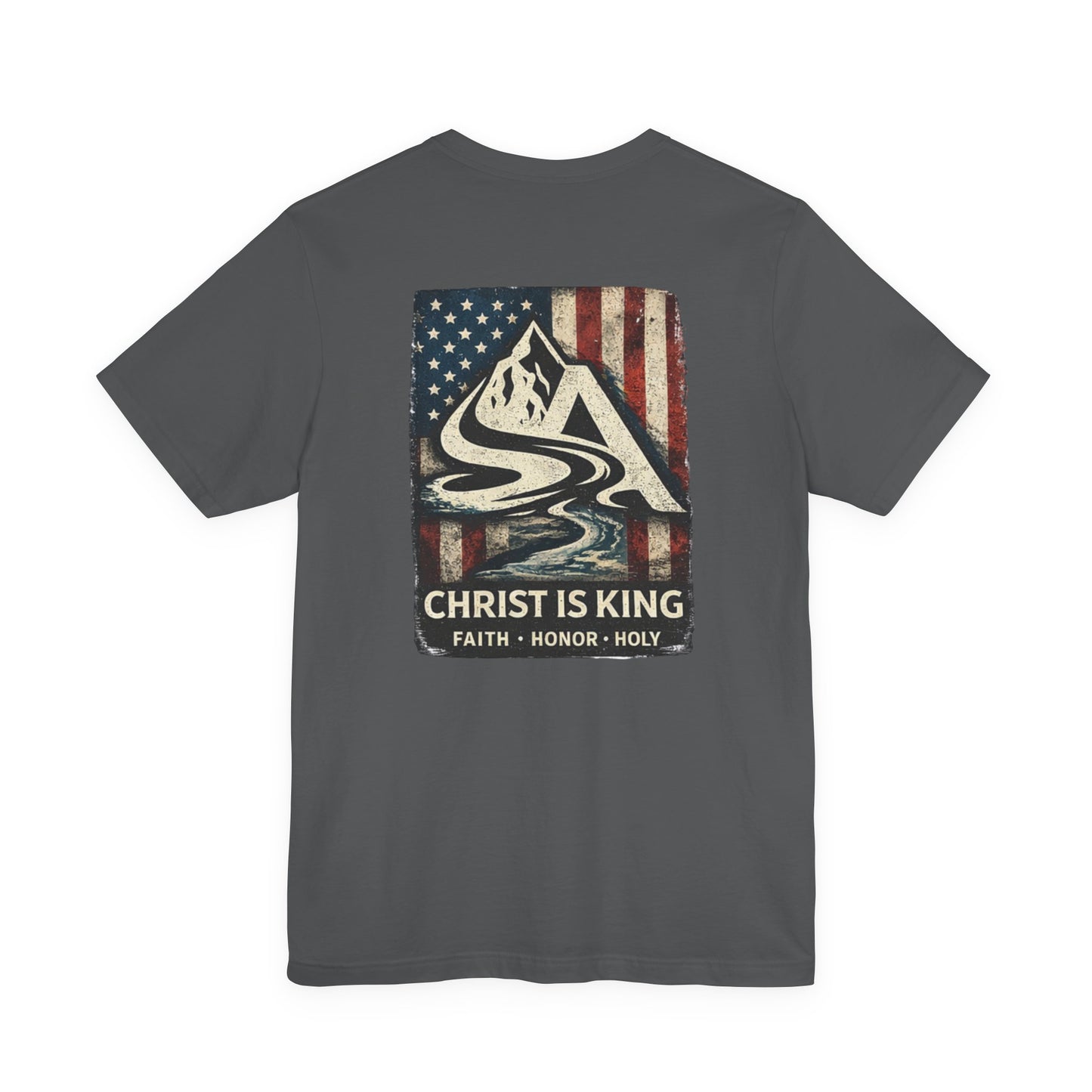 Christ Is King American Flag